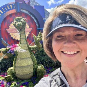 selfie with character